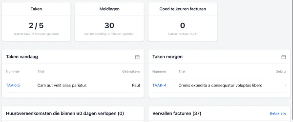 Actiepunten direct in beeld