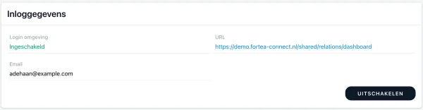 Relaties een eigen account geven