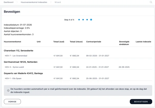 Geautomatiseerd indexeren met meldingen